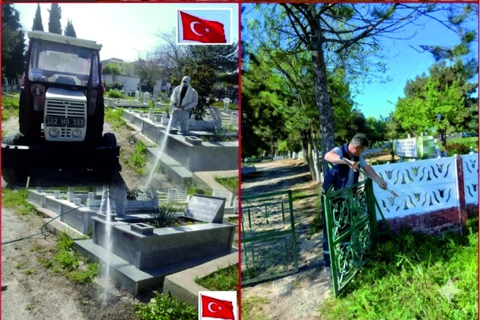 Edirne’de Mezarlıklarda Kapsamlı Yenileme Çalışması Tamamlandı
