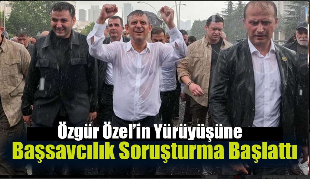 TBMM yürüyüşünden Başsavcılık tarafından soruşturma açıldı